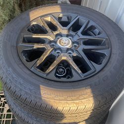 2024 Sequoia/ Tundra Limited Nightshade Wheels