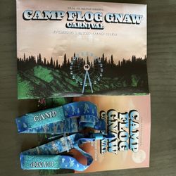 Camp Flog Gnaw GA Wristband (2 Available)