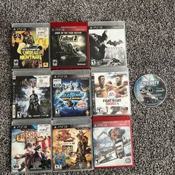 PS3 with Games