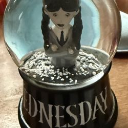 Wednesday Adam’s Snow Globe Collectible 