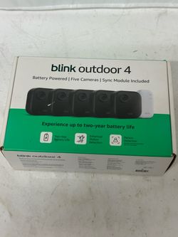 Blink Outdoor 4 Five-Camera Security System#53279