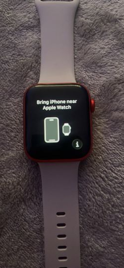 Red series 6, Apple Watch
