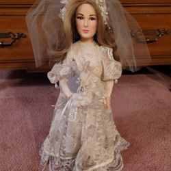 Porcelain Bride Doll