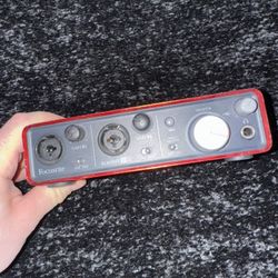 Scarlett 2i2 Interface
