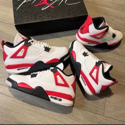 Jordan 4 Retro “Red Cement” 