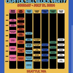 Discounted VIP Capitol Hill Block Party SUNDAY ONLY