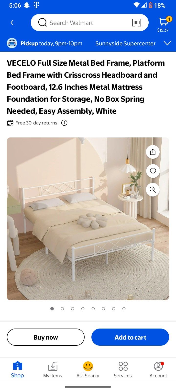Brand New (Full Size Bed Frame)