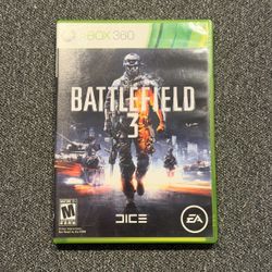 Xbox 360 Battlefield 3,  Case +Manual + 2/2 Discs