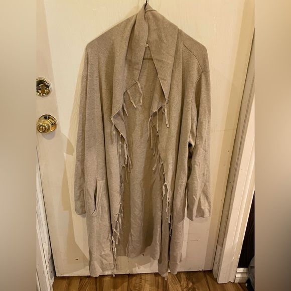 Style & Co Fringe Cardigan