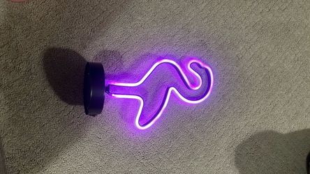 Pink Flamingo Led Lamp
