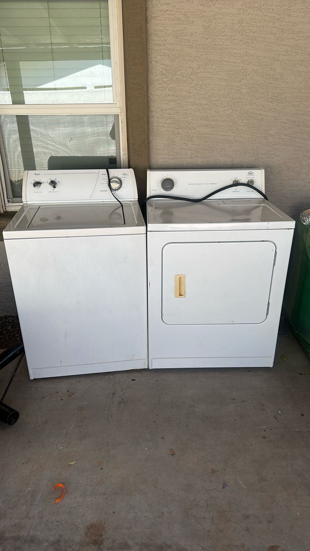 Washer And Dryer