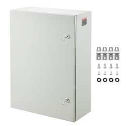 VEVOR Steel Electrical Box, 28 x 20 x 10 in, Cold Rolled Steel Electrical Enclosure Box