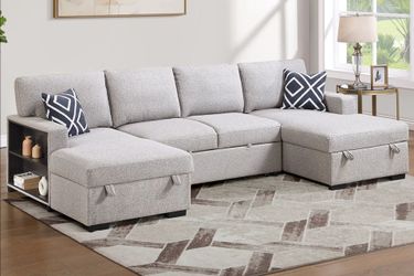 Double-Chaise-Sectional
