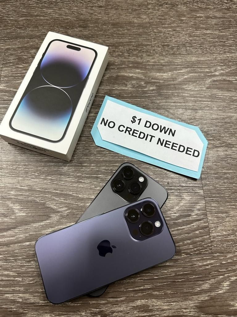Apple Iphone 14 Pro Max 5G -PAYMENTS AVAILABLE FOR AS LOW AS $1 DOWN - NO CREDIT NEEDED