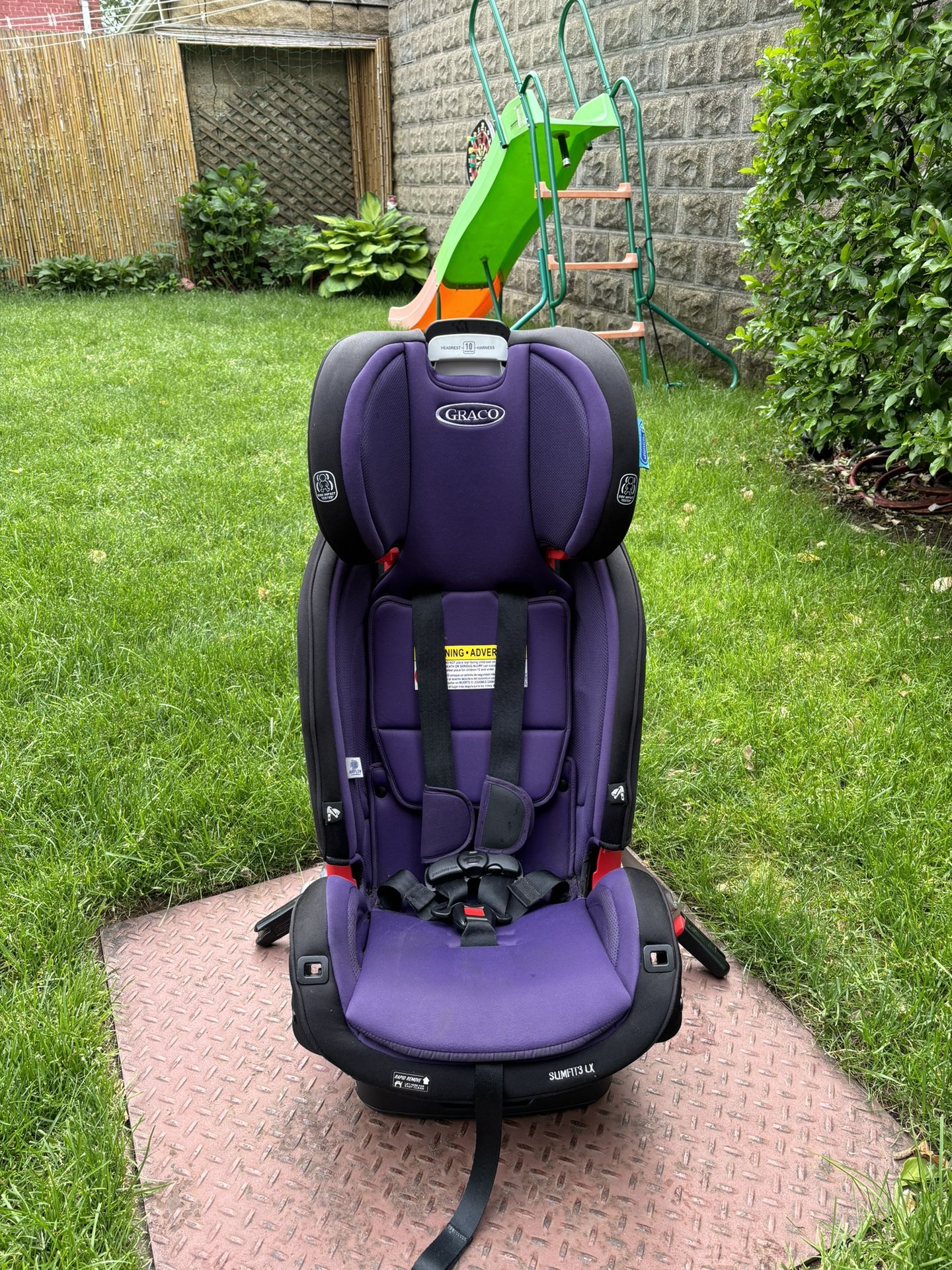Graco SlimFit3 LX 3-in-1 Convertible Car Seat