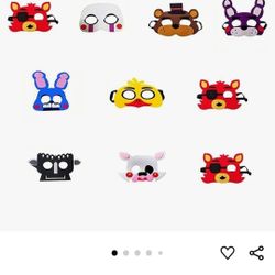 Five Nights Of Ferddy Party Felt Mask 