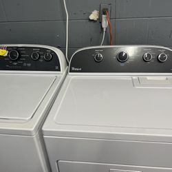 Whirpool Washer And Dryer Set Works Great 