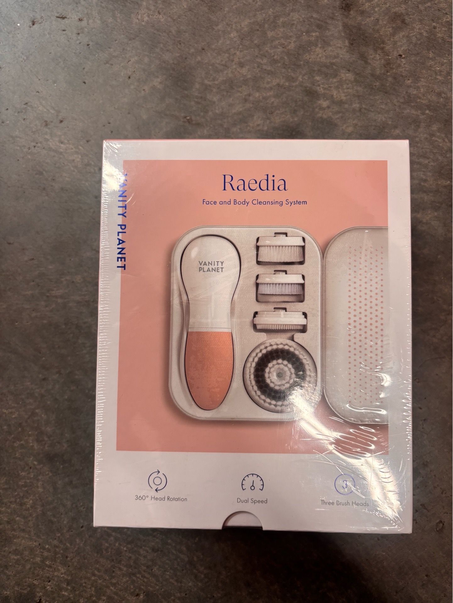 Face and body brush set