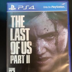 The Last Of Us Part 2 Ps4 Game