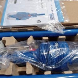 POOL BLASTER Dynamo Pool Skimmer Basket Vacuum, Cordless Hands-Free Safe Debris Removal Tool, 