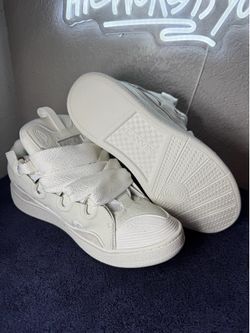Size 11 men white luxury shoes