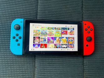 NINTENDO SWITCH MOD + 100 SWITCH GAMES and 7000 CLASSIC GAMES INCLUDED