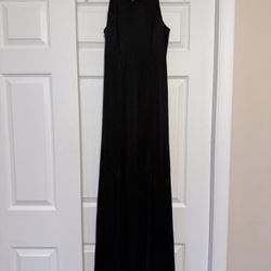 Alex Evenings Elegant Shimmering Black Evening Gown - Size 4P