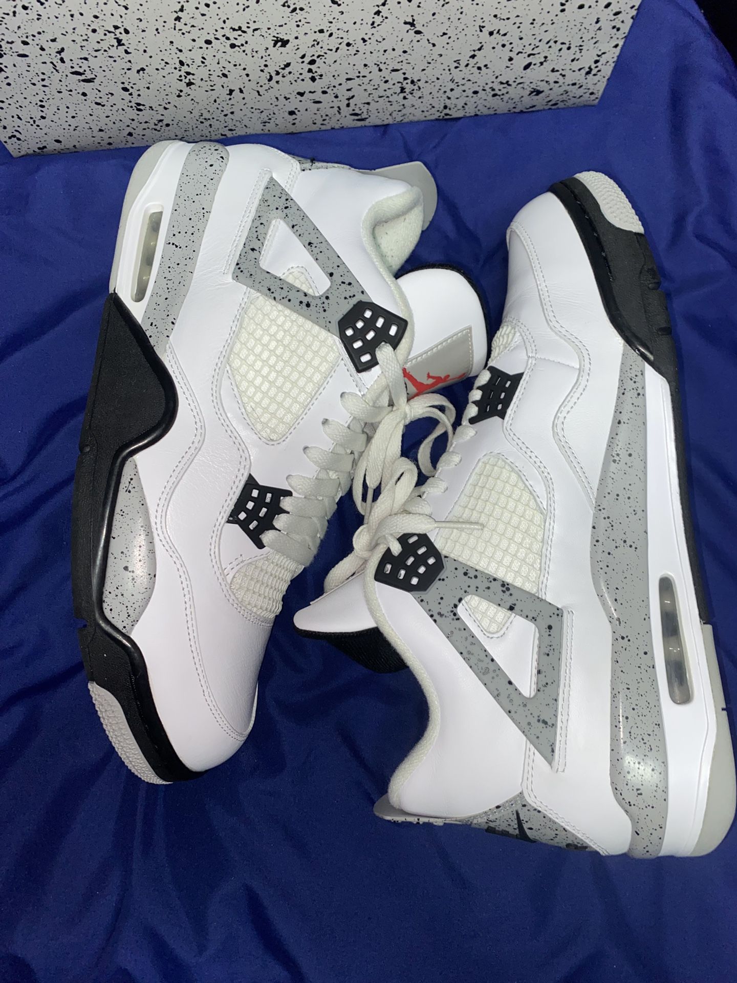 2016 Jordan 4 White Cement