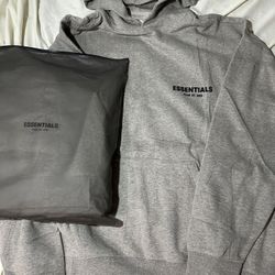 Fear of God Essentials Hoodie - Grey