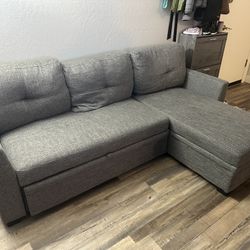 Grey Sofa Bed 