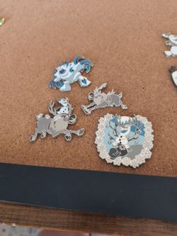 Frozen pins