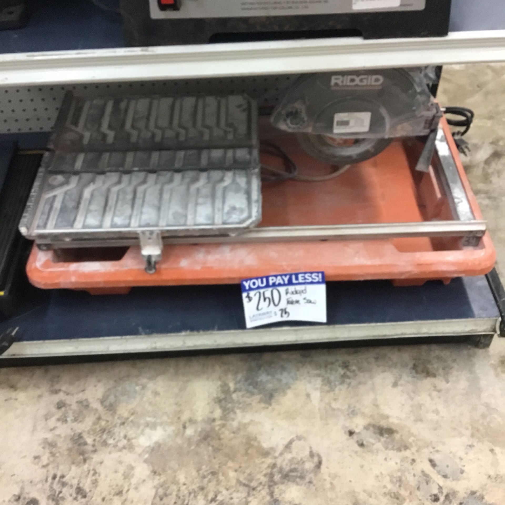 Ridgid Table Saw