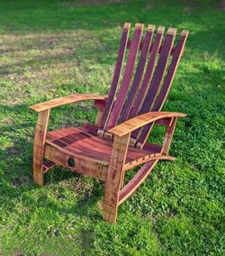 Wine Barrel Adirondack Chair Kit