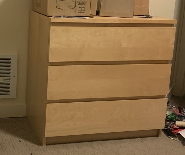 Beige Dresser