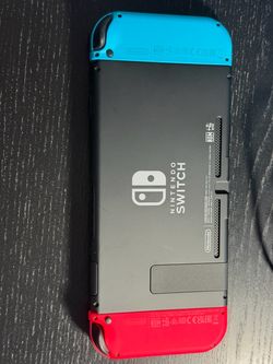 Nintendo Switch Console Neon Blue Red