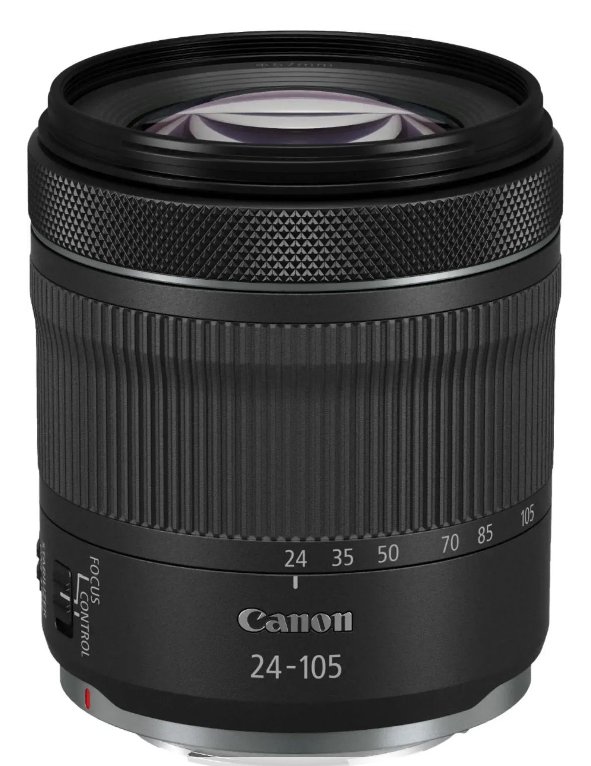 Canon - RF24-105mm F4-7.1 IS STM Standard Zoom Lens for EOS R-Series Cameras - Black