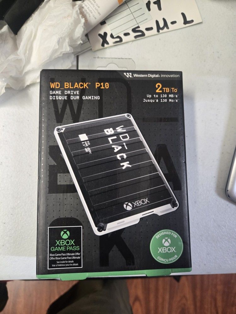 Xbox Wd Black P10 2 Tb