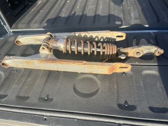 81-82 Kawasaki KX80 Swingarm and Shock