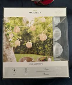 Threshold string lights 10ft