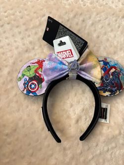 Marvel Avengers Loungefly Disney Minnie Mouse Ears Headband