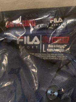 New With Tags Large Fila Golf ⛳️ Shirt