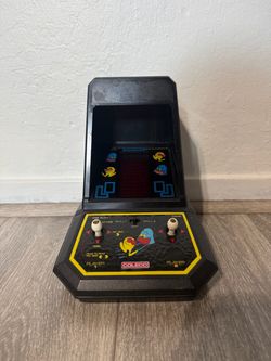 Vintage 1981 Tabletop Pac-Man Arcade Game by Midway's Coleco *Untested*