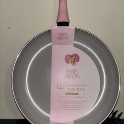 Paris Hilton Pink 12.5 Ceramic Nonstick Fry Pan