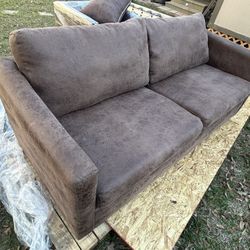 Pull Out Couch With Matching Sofa chair 