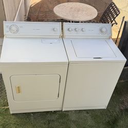 Washer And Dryer Electric Set Whirlpool Heavy Duty 