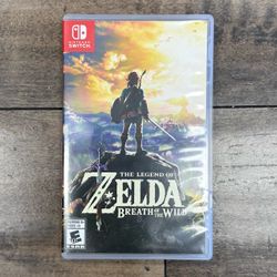 Nintendo Switch The Legend Of Zelda: Breath Of The Wild Video Game