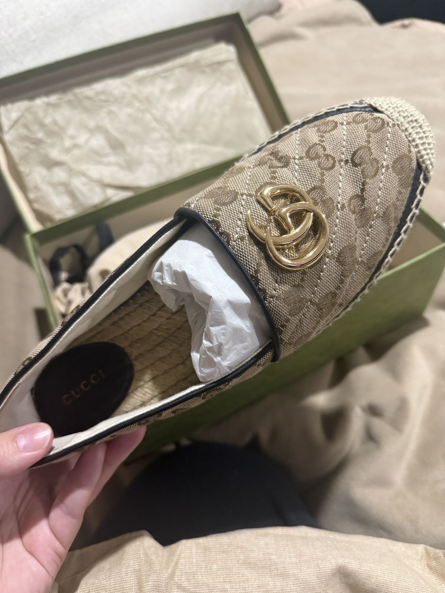 Gucci Women’s GG Canvas Espadrilles