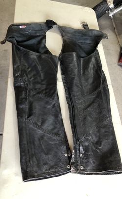 Chaps, Leather