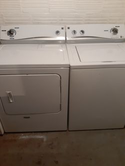 Newer Kenmore washer and dryer set