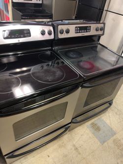Electric Stove Glass Top